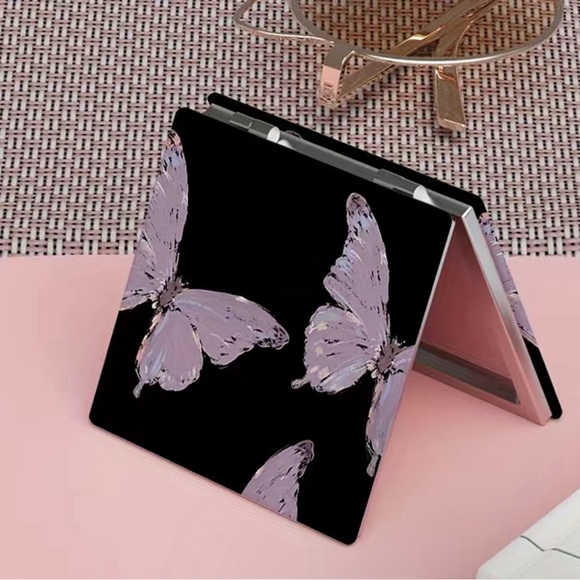 Other - Luminous Butterfly Pattern Square Folding Mirror